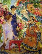 Colin Campbell Cooper Fortune Teller china oil painting artist